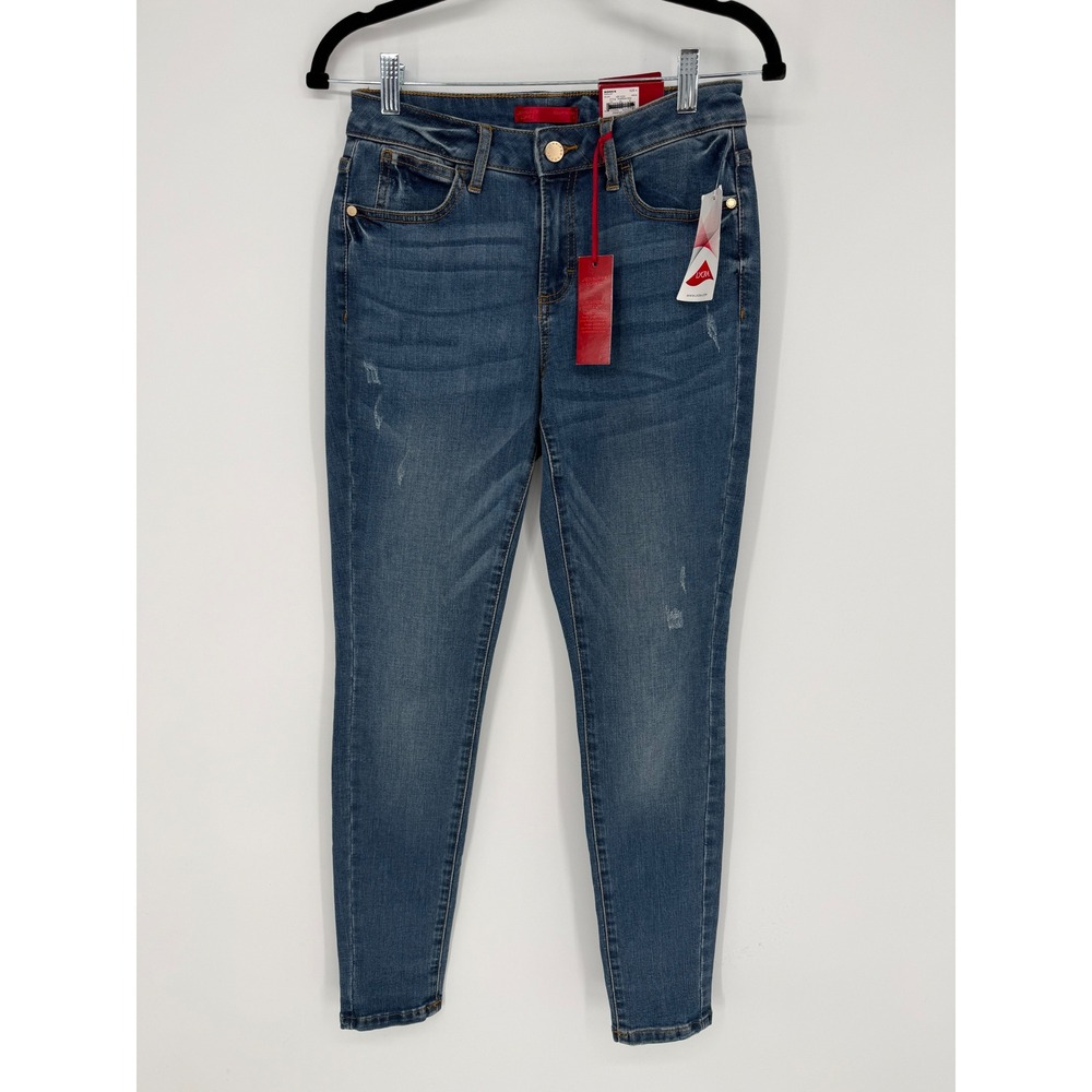 JENNIFER LOPEZ SCULPT SKINNY JEANS LYCRA NWT‎ SIZE 4 MEDIUM WASH